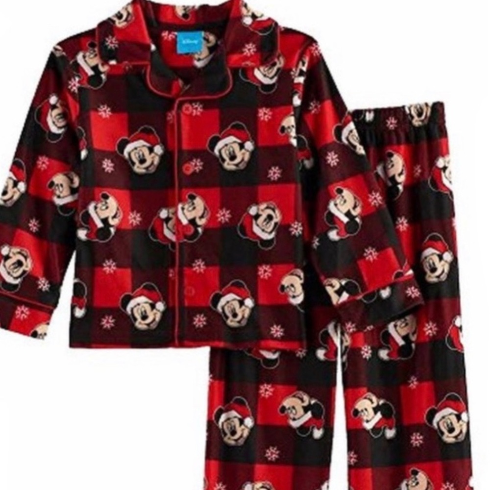 Mickey Mouse Xmas PJ Set